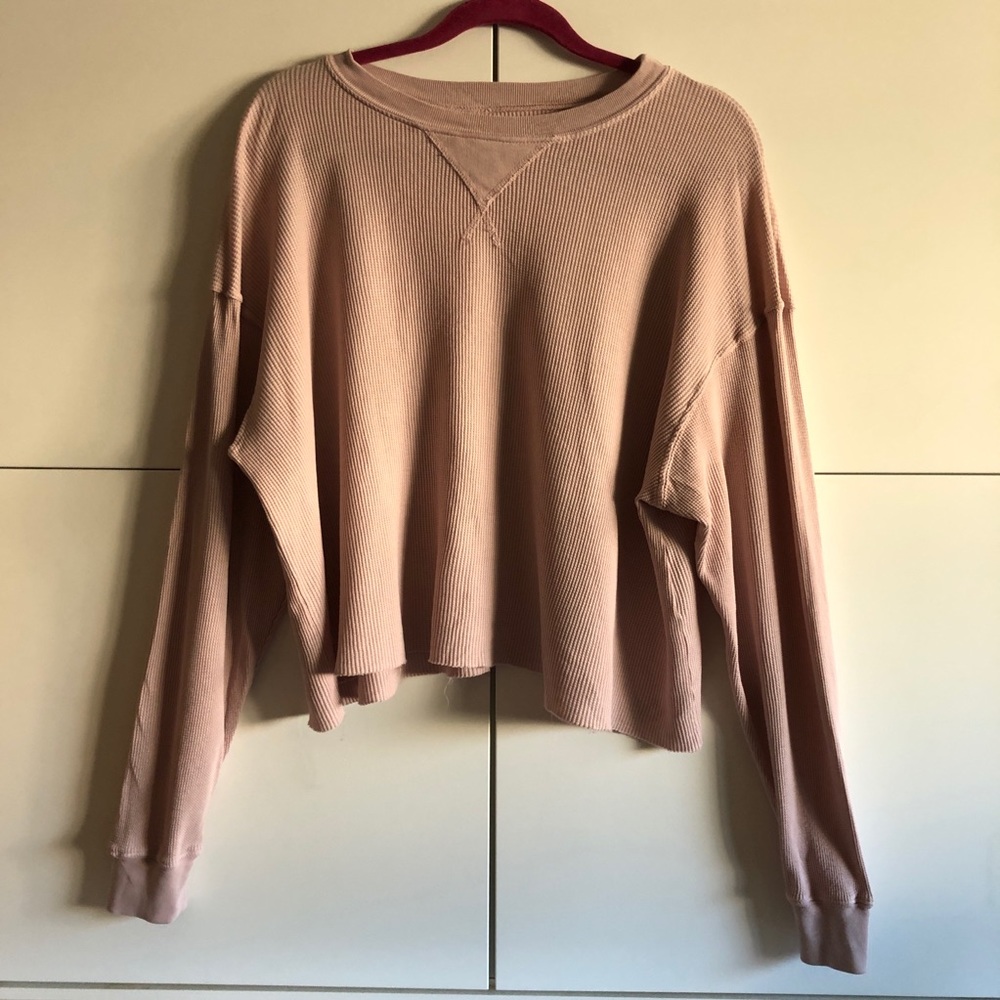 J. GALT ONE SIZE MAUVE LONG SLEEVE
